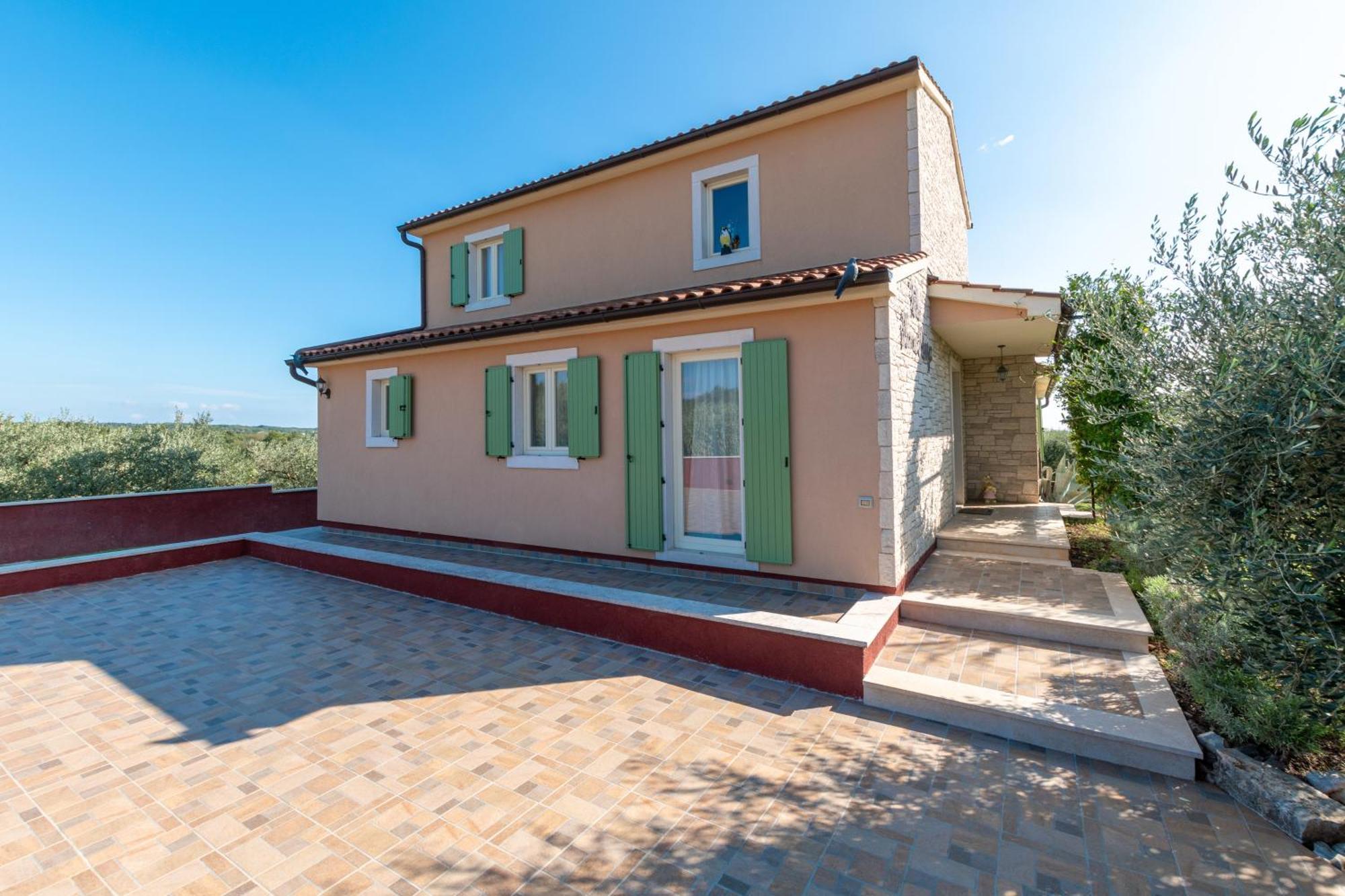 Villa Nona Marija Sveti Lovrec Pazenaticki Exterior photo